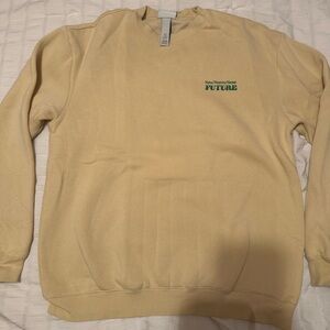 H&M yellow Crewneck